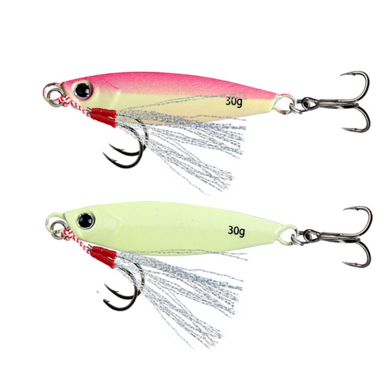 7g 10g 15g 20g 30g Luminous Lead Metal Jig Lure