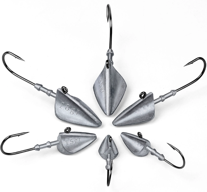 Lead Jig head Fishing hooks
