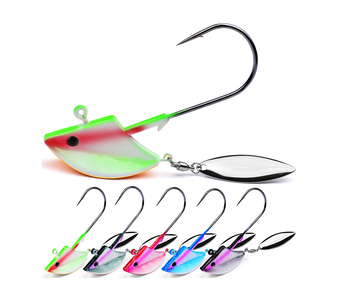 5 Colors Jig Head Hook