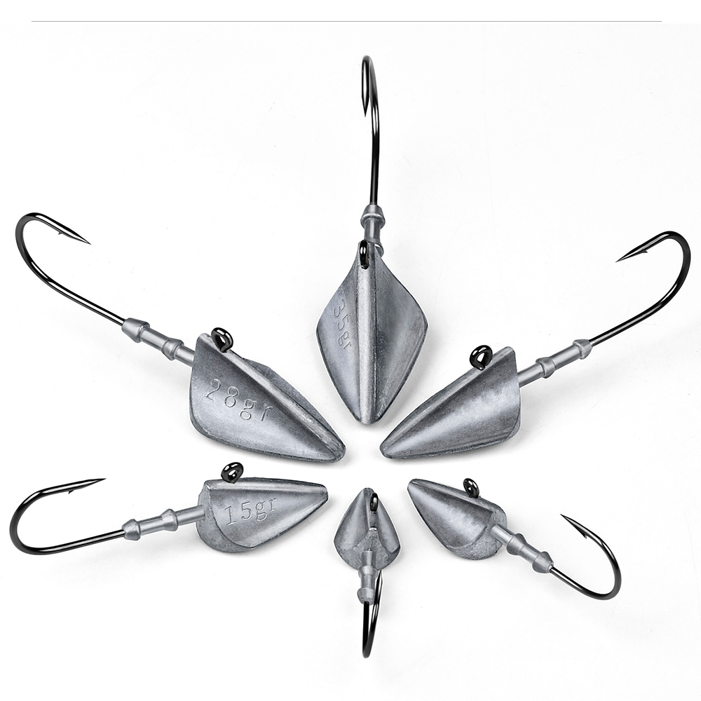Lead Jig head Fishing hooks