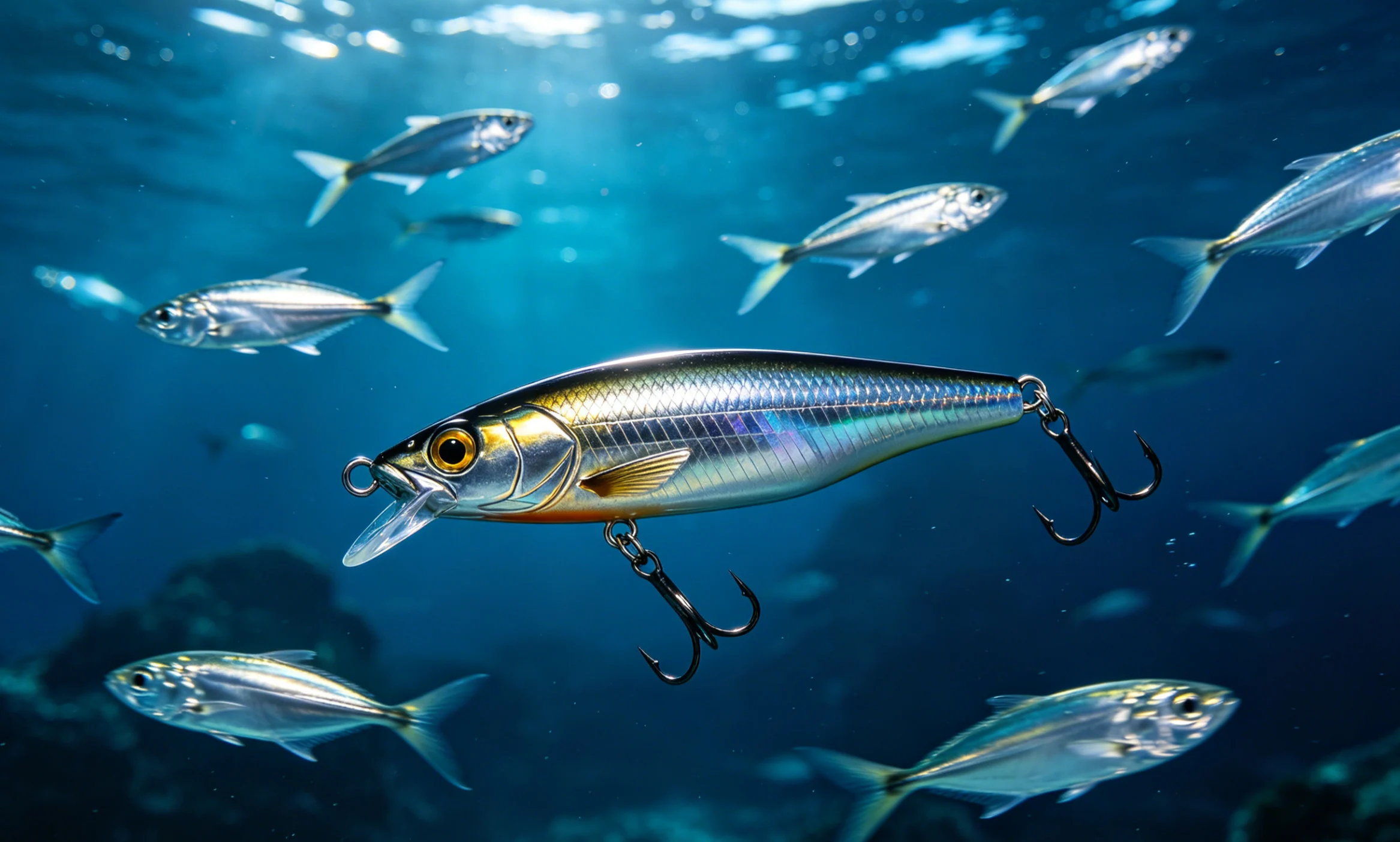 Which Features Define the Best Cut Lure for Targeting Aggressive Game Fish